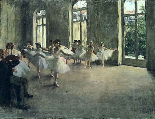 Edgar Degas Rehearsal France oil painting art